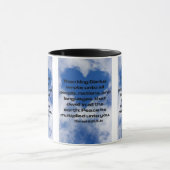 Daniel 6:25 KJV Bible Verse Pic Zwei-Tone-Tasse Tasse (Zentrum)