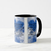 Daniel 6:25 KJV Bible Verse Pic Zwei-Tone-Tasse Tasse (VorderseiteRechts)