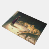 Daniel Answer to King in Lions Den Briton Riviere Fußmatte (Schrägansicht)