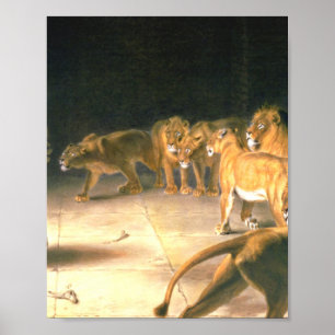 Daniel Answer to King in Lions Den Briton Riviere Poster