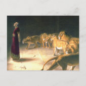 Daniel Answer To King In Lions Den Briton Riviere Postkarte (Vorderseite)