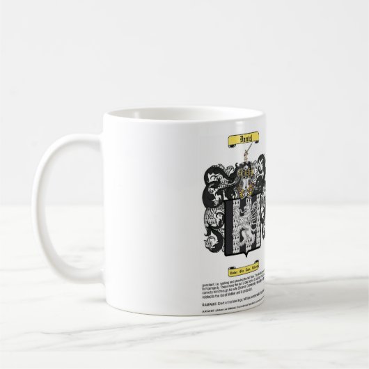Daniel (Bedeutung) Kaffeetasse (Links)