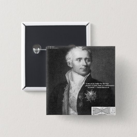 Daniel Bernoulli True Physical Quotierungen - Gesc Button (Vorne & Hinten)