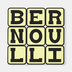 Daniel Bernoulli, vom Bernoulli-Prinzip Magnet