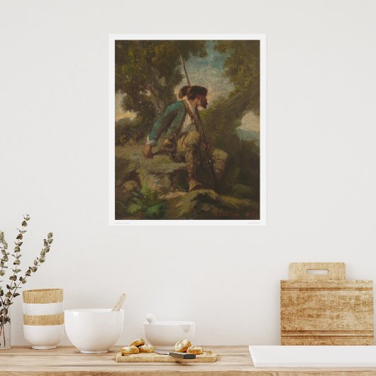 Daniel Boone (1251) Poster (Küche)