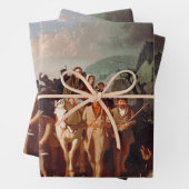 Daniel Boone begleitet Siedler Geschenkpapier Set (Beispiel)