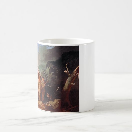 Daniel Boone begleitet Siedler Kaffeetasse (Mittel)