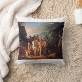 Daniel Boone begleitet Siedler Kissen (Decke)