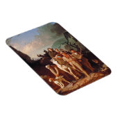 Daniel Boone begleitet Siedler Magnet (Rechte Seite)