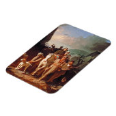 Daniel Boone begleitet Siedler Magnet (Linke Seite)