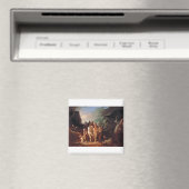 Daniel Boone begleitet Siedler Magnet (In Situ (Geschirrspüler))
