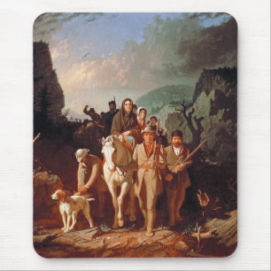 Daniel Boone begleitet Siedler Mousepad