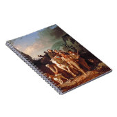 Daniel Boone begleitet Siedler Notizblock (Rechte Seite)