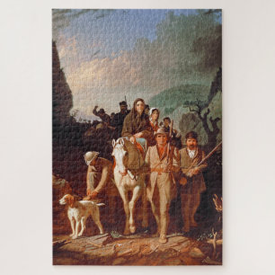 Daniel Boone begleitet Siedler Puzzle