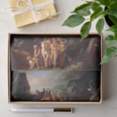 Daniel Boone begleitet Siedler Seidenpapier (Geschenk)