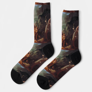 Daniel Boone begleitet Siedler Socken