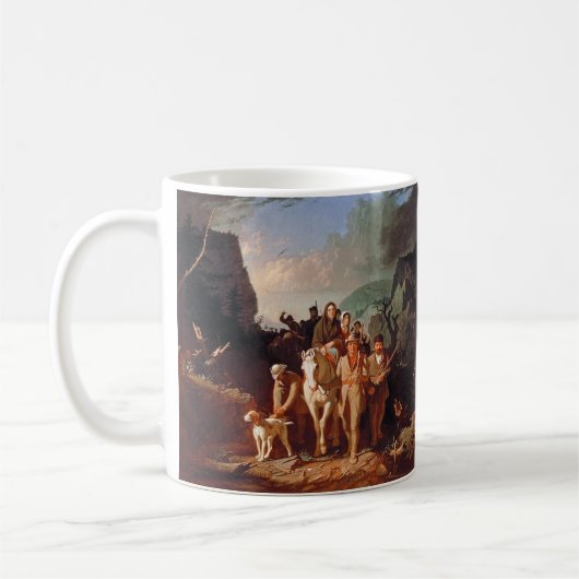 Daniel Boone eskortiert Siedler Kaffeetasse (Links)