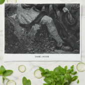 Daniel Boone Geschirrtuch (Gefaltet)