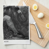 Daniel Boone Geschirrtuch (Viertel Falte)