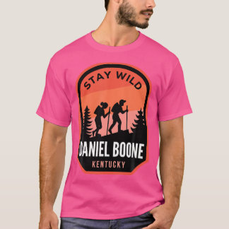 Daniel Boone Kentucky Wandern in der Natur T-Shirt