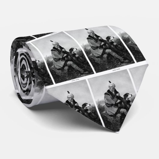 Daniel Boone Krawatte (Gerollt)