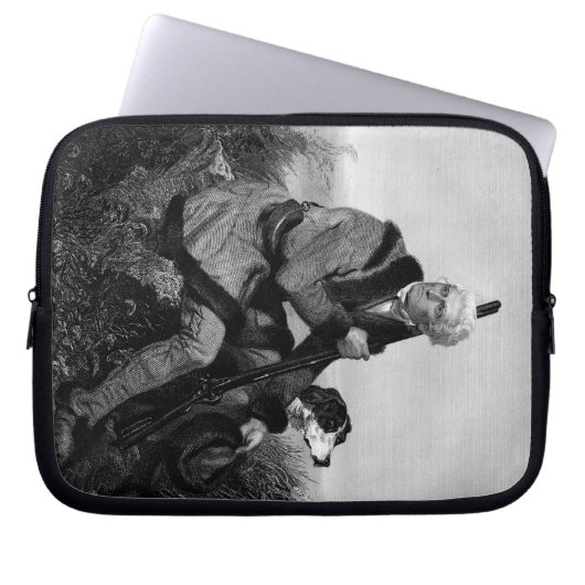 Daniel Boone Laptopschutzhülle (Vorderseite)
