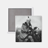 Daniel Boone Magnet (Vorderseite/Rückseite)