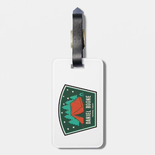 Daniel Boone National Forest Camping Gepäckanhänger (Rückseite vertikal)