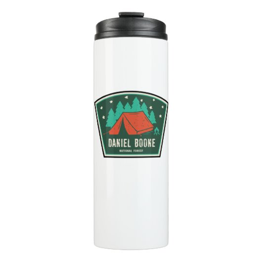 Daniel Boone National Forest Camping Thermosbecher (Vorderseite)