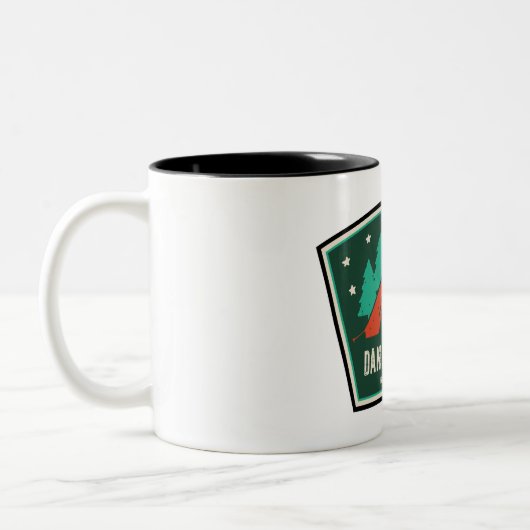 Daniel Boone National Forest Camping Zweifarbige Tasse (Links)