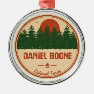 Daniel Boone National Forest Ornament Aus Metall