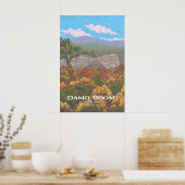 Daniel-Boone-Nationalforst-Reiseplakat Poster (Küche)