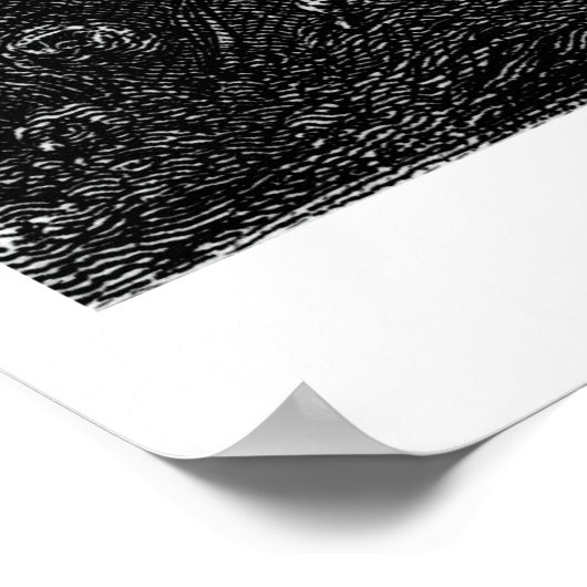 Daniel Boone Poster (Ecke)