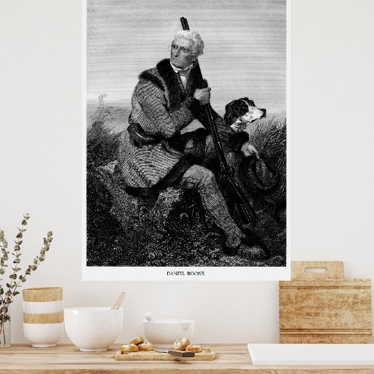 Daniel Boone Poster (Küche)
