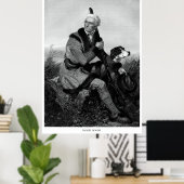 Daniel Boone Poster (Heimbüro)