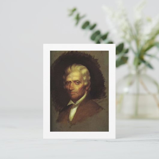 Daniel Boone Postkarte (Stehend Vorderseite)