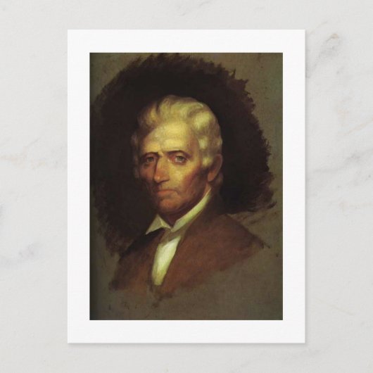 Daniel Boone Postkarte (Vorderseite)