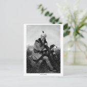 Daniel Boone Postkarte (Stehend Vorderseite)