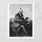 Daniel Boone Postkarte (Vorderseite)