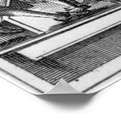 Daniel Burgess, Illustration von "Portraits Poster (Ecke)