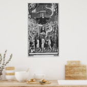 Daniel Burgess, Illustration von "Portraits Poster (Küche)