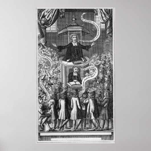 Daniel Burgess, Illustration von "Portraits Poster (Vorne)