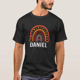 Daniel Colorful Rainbow Funny Men / Boy / Baby Nam T-Shirt