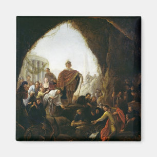 Daniel, der den Drachen von Baal tötet Magnet