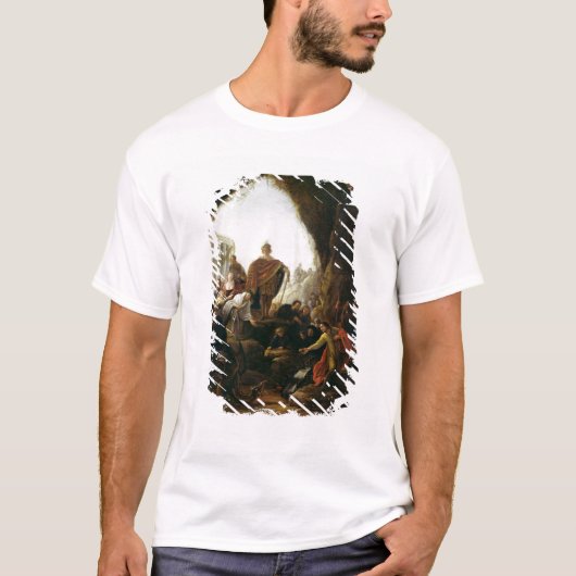 Daniel, der den Drachen von Baal tötet T-Shirt (Vorderseite)