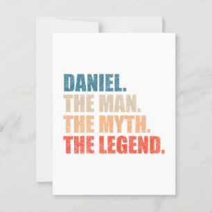 Daniel der Mann der Mythos der Legende Postkarte