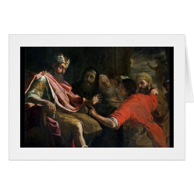 Daniel, der Nebuchadnezzars ersten Traum (Vorderseite (Horizontal))