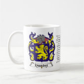 Daniel-Familien-Wappen Tasse (Links)