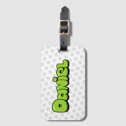 Daniel Gepäckanhänger (Vorderseite Vertikal)