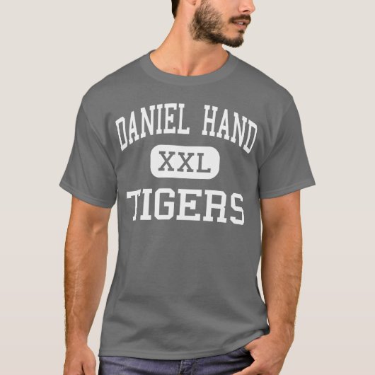 Daniel-Hand - Tiger - hoch - Madison Connecticut T-Shirt (Vorderseite)
